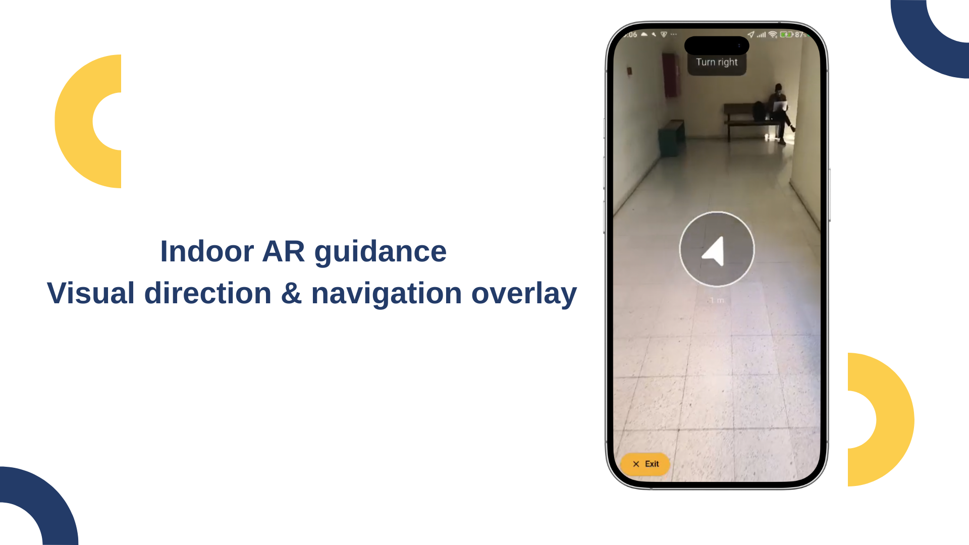 Indoor AR video preview